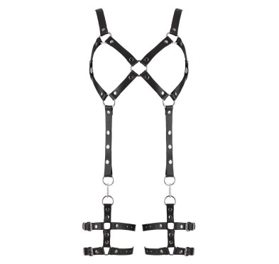 Leder harness S/M